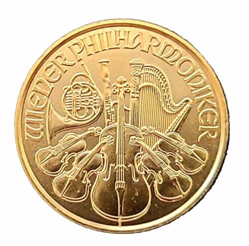 Austrian Philharmonic 1/10 oz Gold Coin