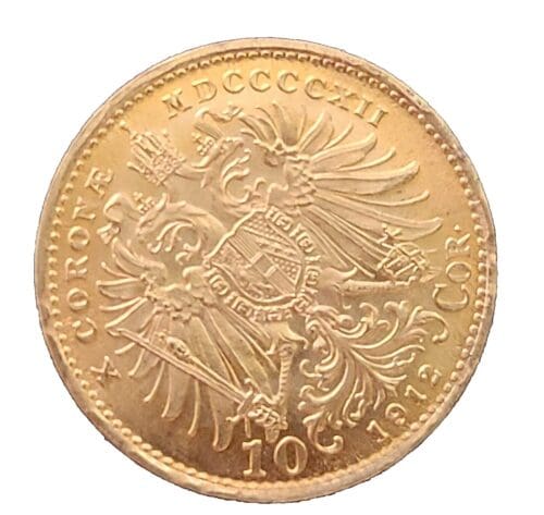 1912 Austrian 10 Corona Gold Coin Restrike- Gem Bu - Image 6