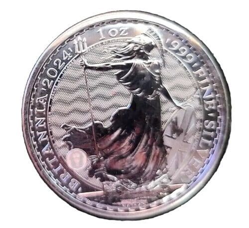 2024 Great Britain 1 oz Silver Britannia coin - Image 3