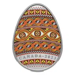 Canada Pysanka 1 oz Silver Proof