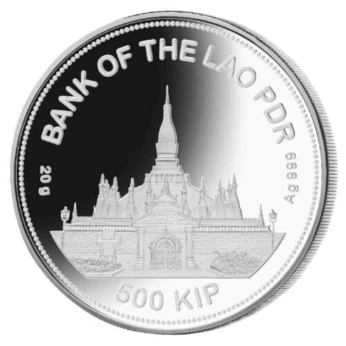 2022 Laos Panthera Tigris Silver Proof Coin - F15 PRIVY - Image 2