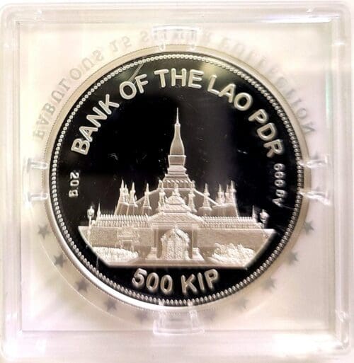 2022 Laos Panthera Tigris Silver Proof Coin - F15 PRIVY - Image 4