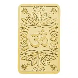 UK Britannia Om 1g Gold Bar Royal Mint