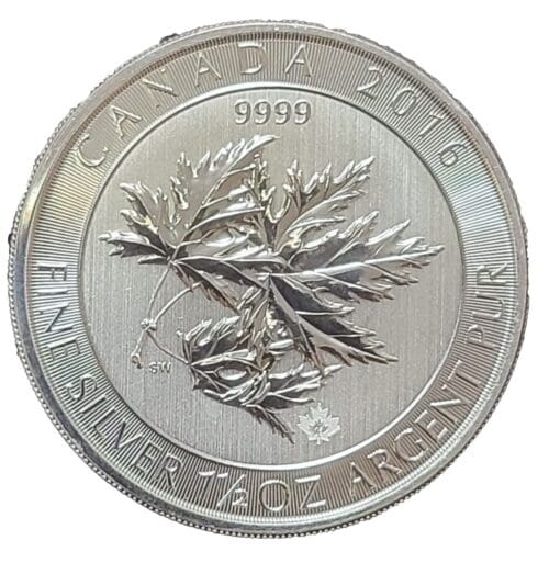 2016 Canadian Superleaf 1.5 oz Silver Maple Leaf Coin - Image 5