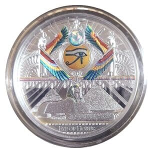 Niue 1 oz Silver Proof Eye Of Horus $1 Coin