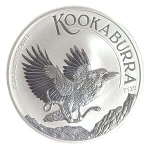 Australian Kookaburu 1 oz silver coin Bu