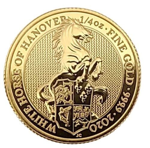 Great Britain 1/4 oz Gold Queen's Beasts