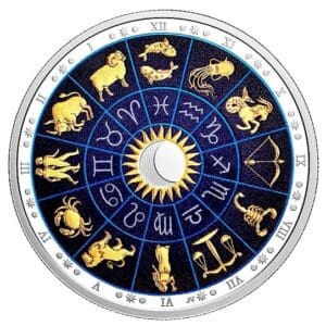 Canada 2 Oz Silver Signs Of The Zodiac $30 Coin