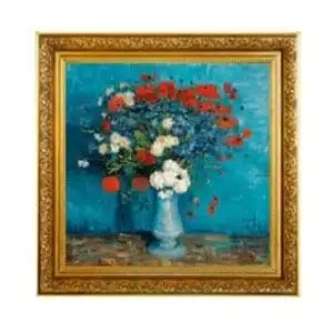 Van Gogh Vase with Cornflowers 1 oz Silver Proof