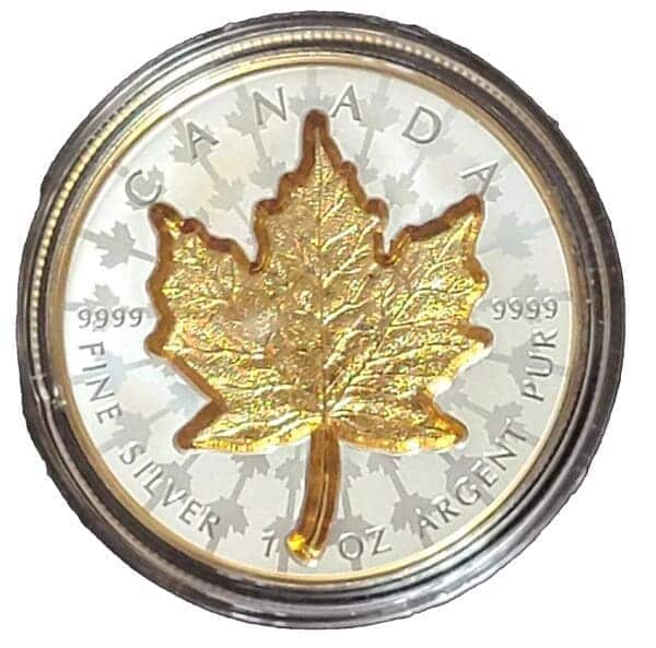 Canada Maple Leaf Super Incuse 1 oz Silver Proof Coin