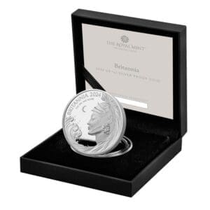 UK Britannia 1 oz Silver Proof Coin - Gem Proof
