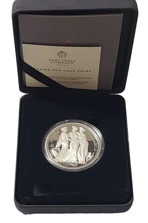 2021 St. Helena Three Graces 2 oz Silver Proof Coin - Image 2