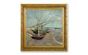 2023 Vincent Van Gogh 1 oz Silver Coin Fishing Boats