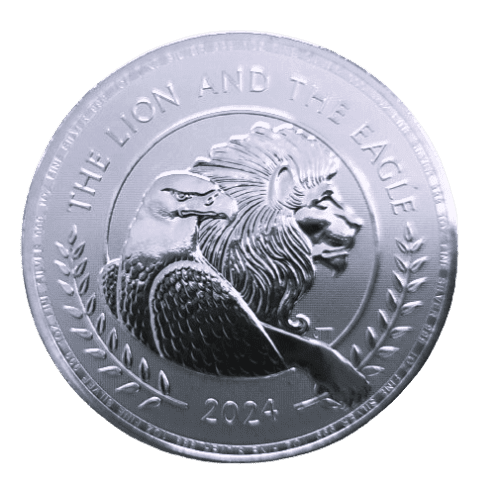 2024 UK The Lion & Eagle £2 Coin Bu