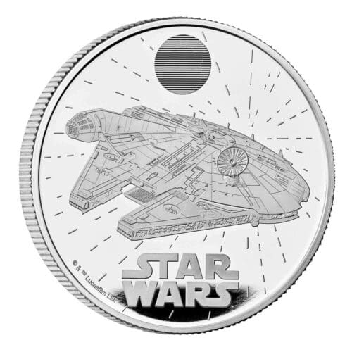 Millennium Falcon 1oz Silver Proof Coin