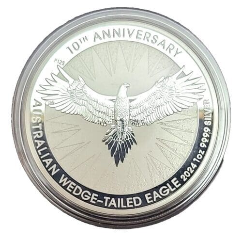 Australia 1 oz Silver Wedge Tail Eagle Coin .9999