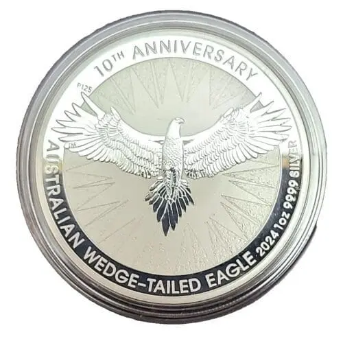 Australia 1 oz Silver Wedge Tail Eagle Coin .9999