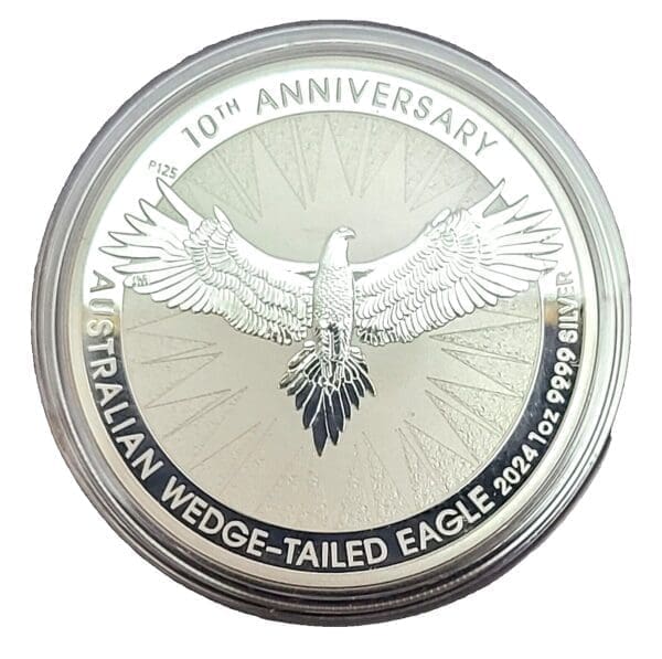 Australia 1 oz Silver Wedge Tail Eagle Coin .9999