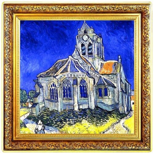 2023 Niue Van Gogh 1 oz Silver The Church of Auvers Coin - Image 2