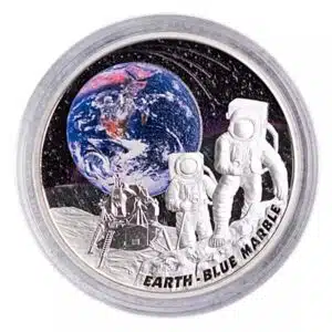 Niue Earth Blue Marble 1 oz Silver Proof Coin