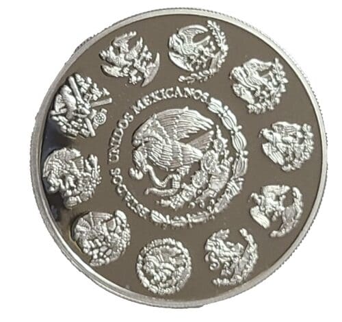 2018 Mexican Libertad 2oz Silver Proof Coin .999 Fine Silver - Image 2