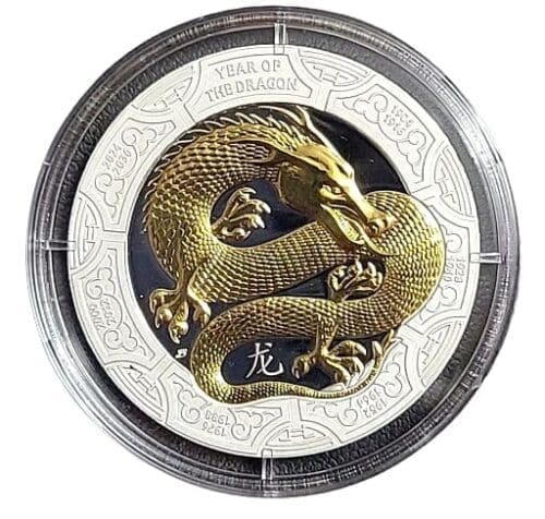 2024 Samoa Dragon of The Year 1 oz Silver Proof Coin