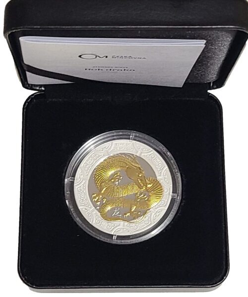 2024 Samoa Dragon of The Year 1 oz Silver Proof Coin - Image 4