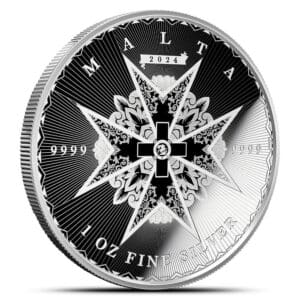 2024 Maltese Cross 1 oz Silver Coin .9999