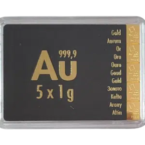 Valcambi Suisse 5 Gram Gold