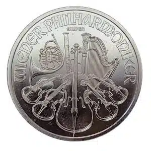 Austrian Philharmonic 1 oz .9999 Fine Silver