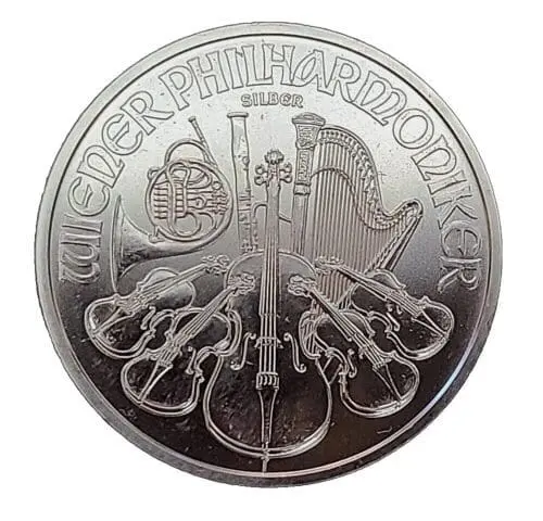 Austrian Philharmonic 1 oz .9999 Fine Silver