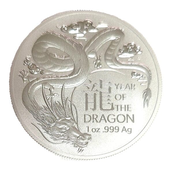 Australian Lunar Year of the Dragon 1oz Silver Coin
