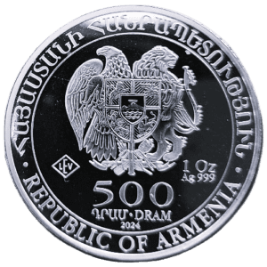 Armenian 1 oz Silver Noah’s Ark Coin