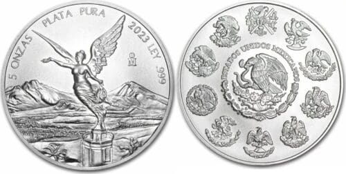 2023 Mexican 1 oz silver Libertad Coin Bu .999 Fine - Image 3