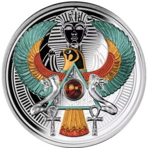 Niue Silver Falcon of Tutankhamun $1 Coin