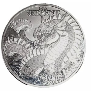 Niue 1 oz Silver Sea Serpent Coin .999 Fine