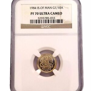 Isle of Man Lucky Angel 1/10 oz Gold Proof Coin