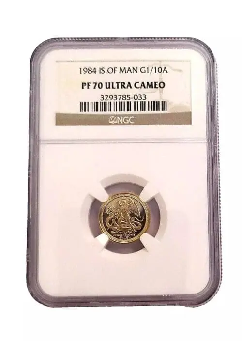 Isle of Man Lucky Angel 1/10 oz Gold Proof Coin