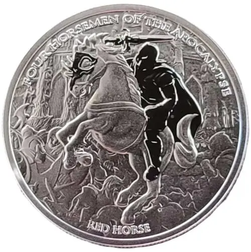 RED HORSE 1 oz Silver Four Horsemen