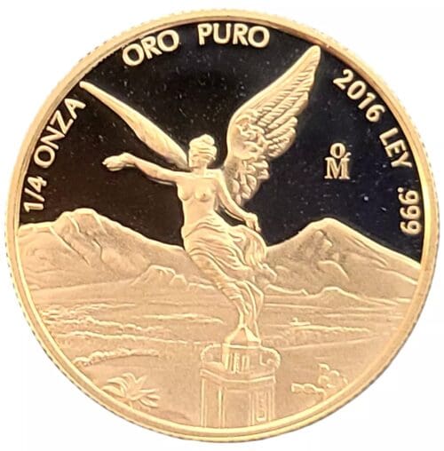 Mexican 1/4 oz Gold Libertad Proof