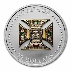 Canada 1 oz Silver St. Edward's Crown Coin