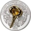 2024 Samoa 1 oz Silver Calla Proof Coin - Golden Flower Collection