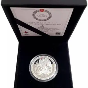 Isle of Man 1 oz Silver Angel Proof Coin