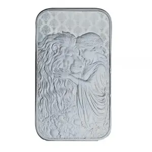 Una & The Lion 1 oz Silver Bar SMI - Sealed