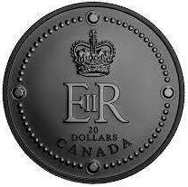 2023 Canada Queen Elizabeth II Royal Cypher 1oz Silver Proof