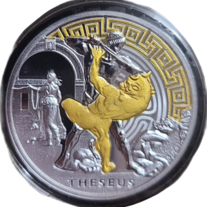 2024 Niue Theseus 1 oz Silver Proof Coin – Mint of Poland