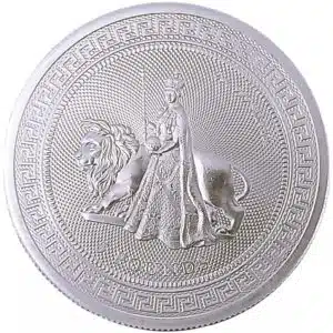 Tristan da Cunha 2oz Silver Una and the Lion Coin