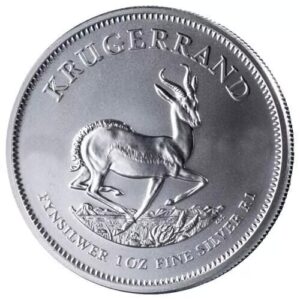 African 1 oz Silver Krugerrand Coin