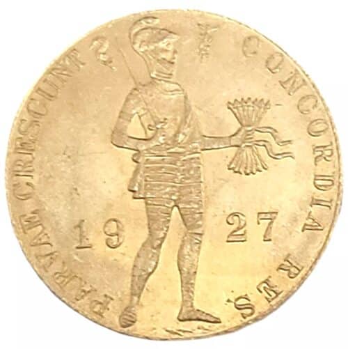 1927 Netherlands Dutch Ducat .1104 oz Gold - Image 3