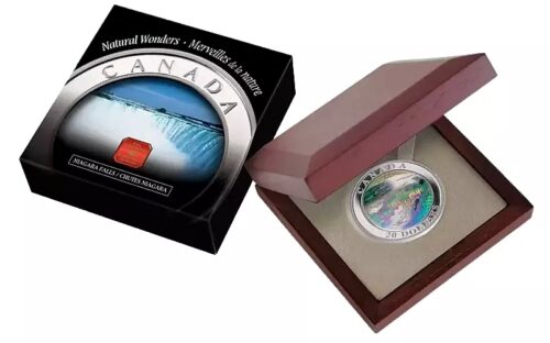 Niagara Falls 1 oz Silver Proof Hologram Coin